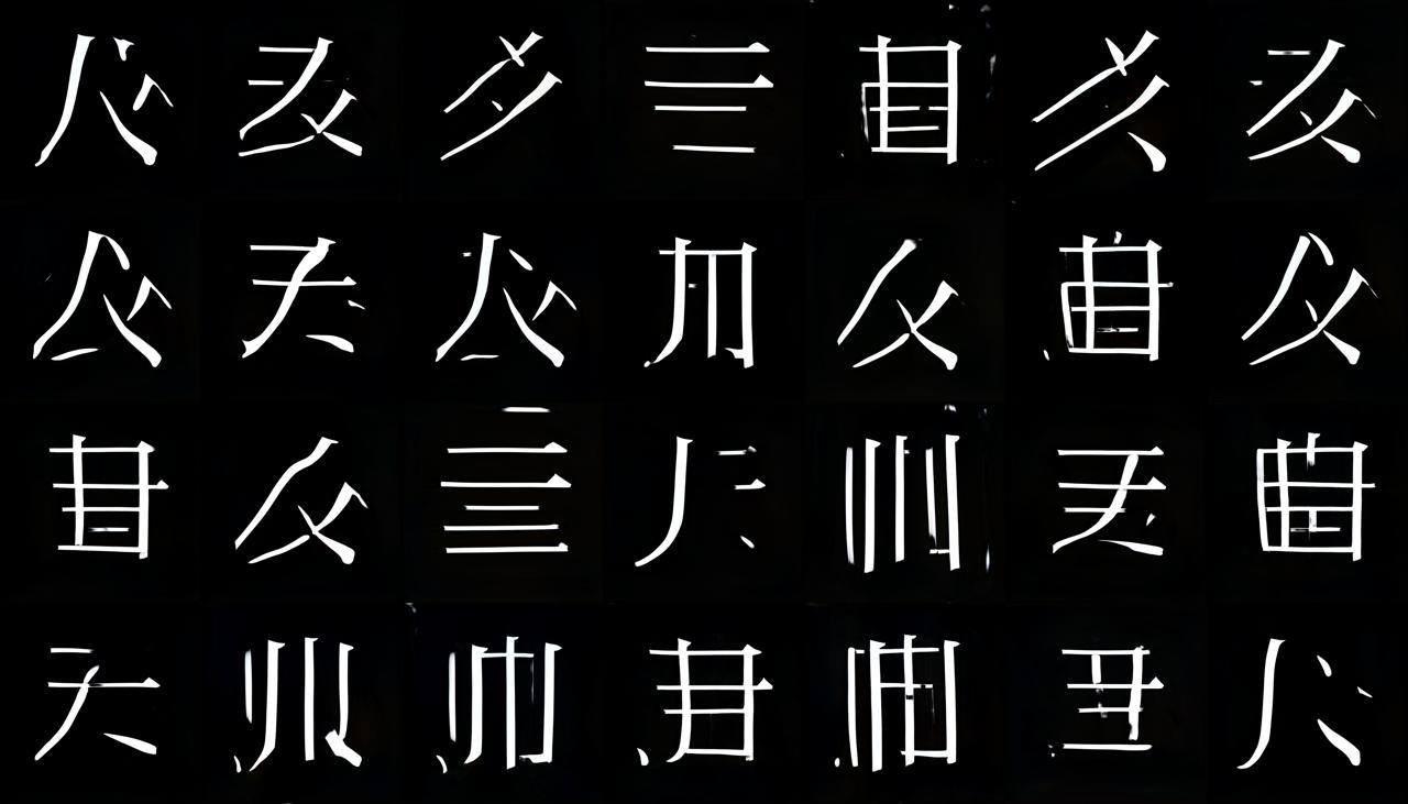 意识的沉默和汉字的空白